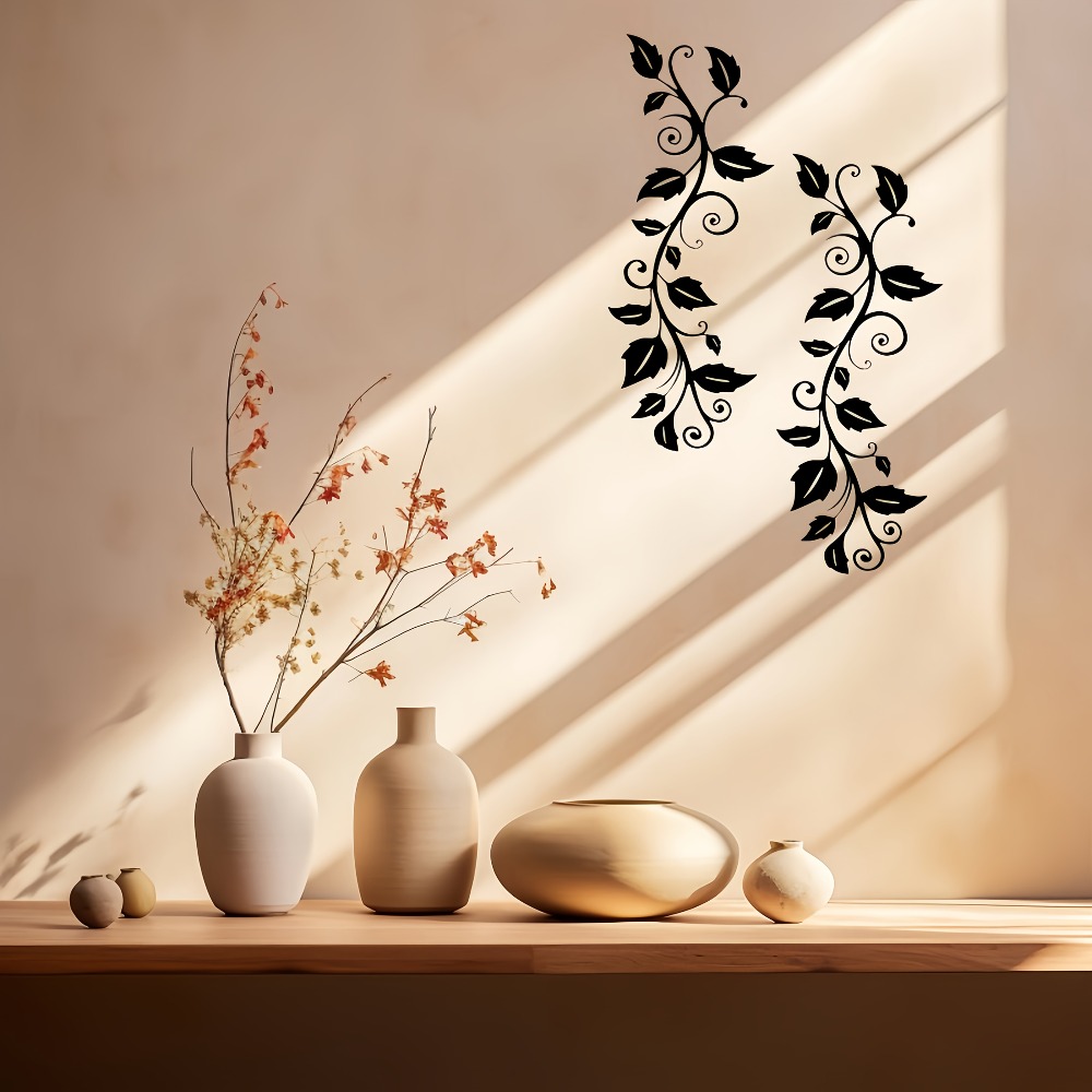 Art Craft Leaves - CIFBUY Scultura da parete in metallo
