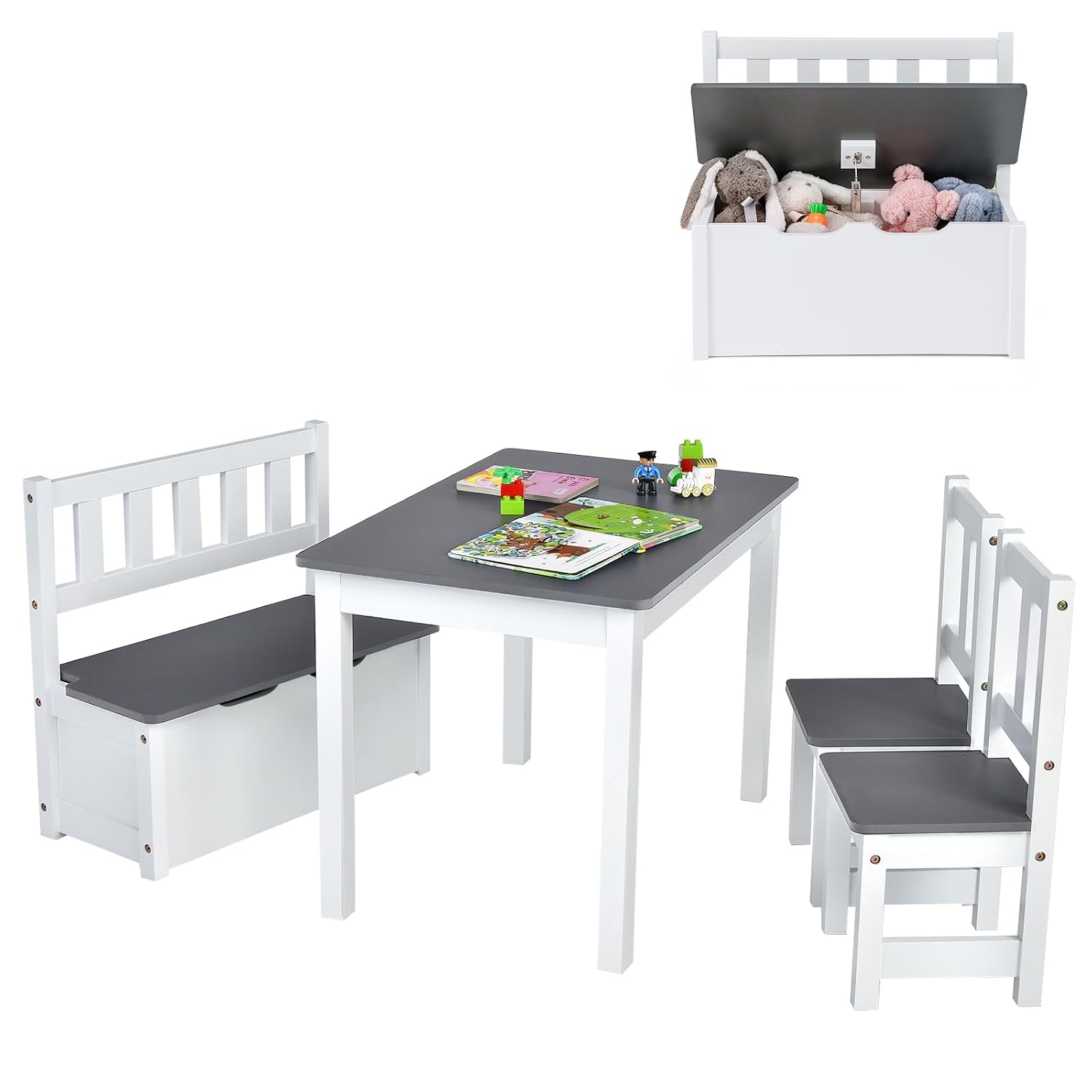 Art Craft For Toddlers - Set Tavolo e Sedie per Bambini
