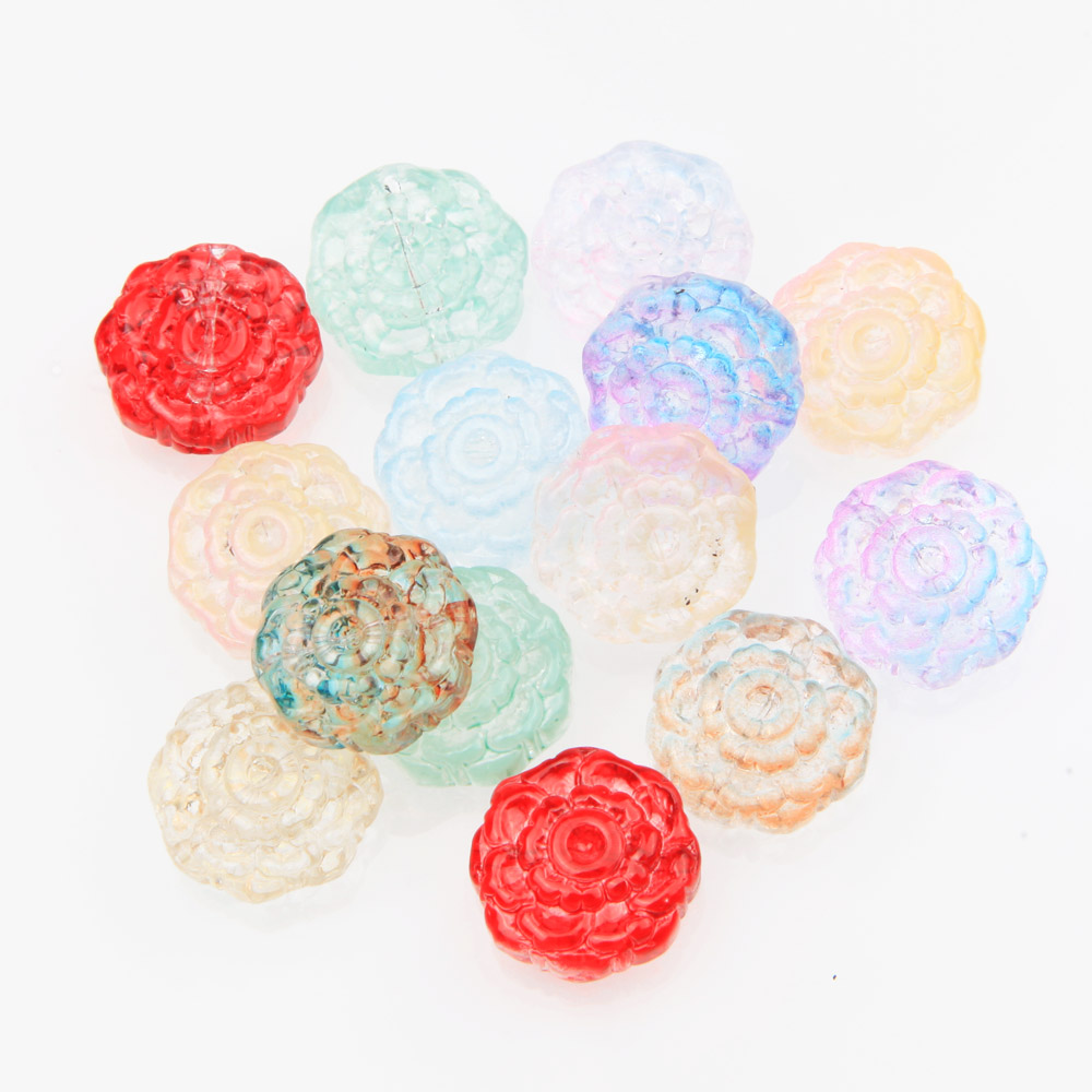 Art Craft Flower Making - 30 pezzi di perline di fiori
