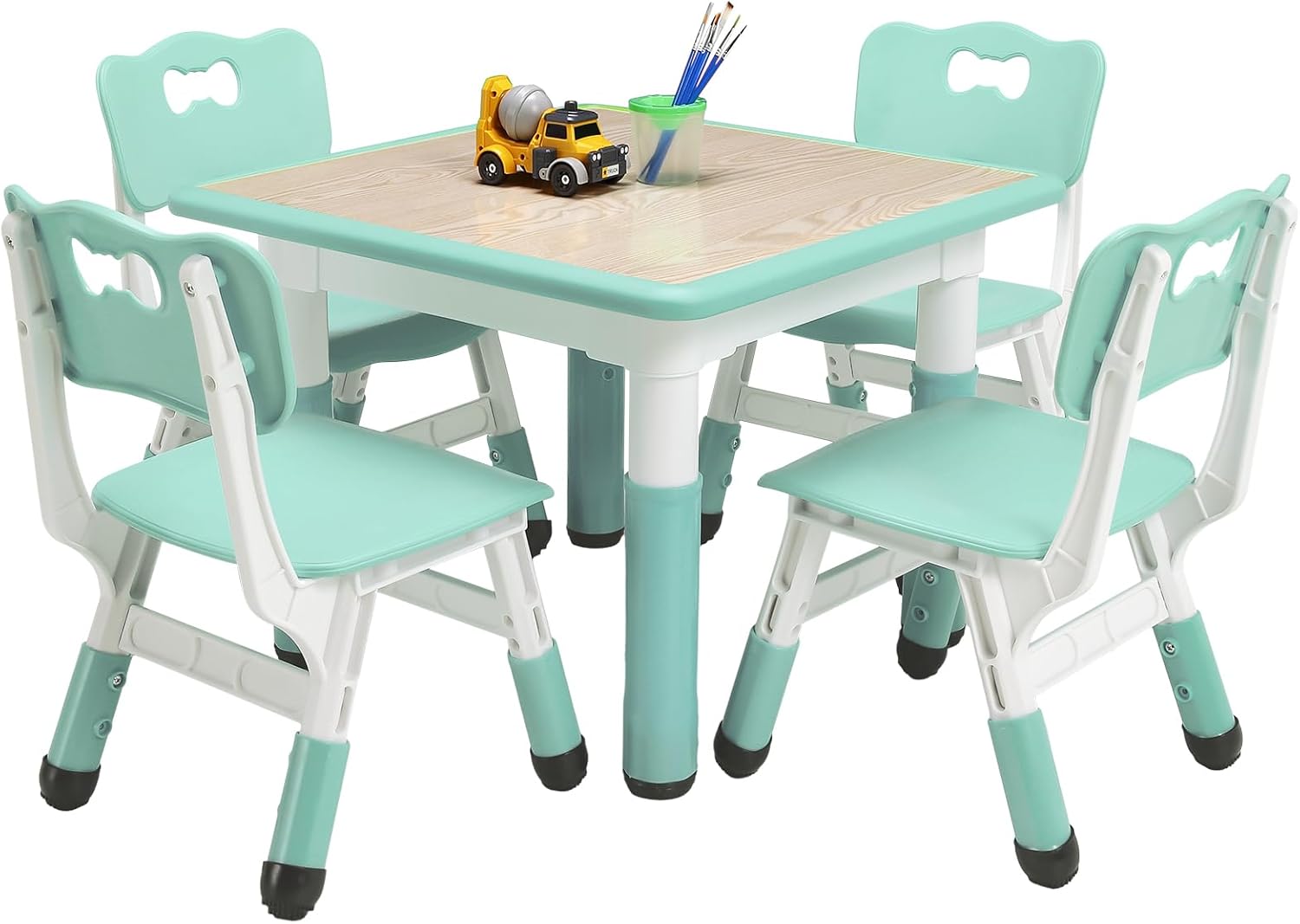 Art Craft For Toddlers - TackView Set Tavolo e 4 Sedie