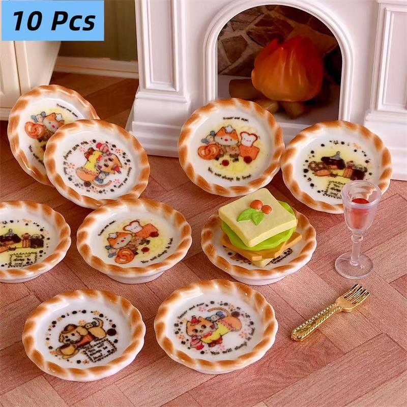 Art Craft House - 10 pz/set casa delle bambole in