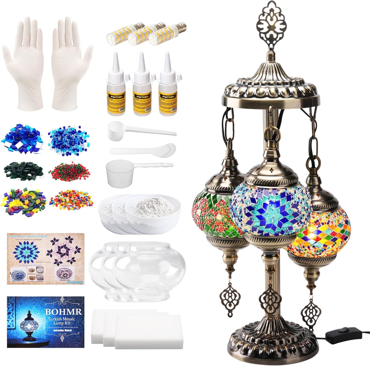 Art Craft And - Kit Fai-da-Te per Lampada Turca a