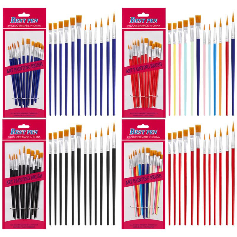 Watercolor Brush Pen - [YU] Set di 12 Pennelli per