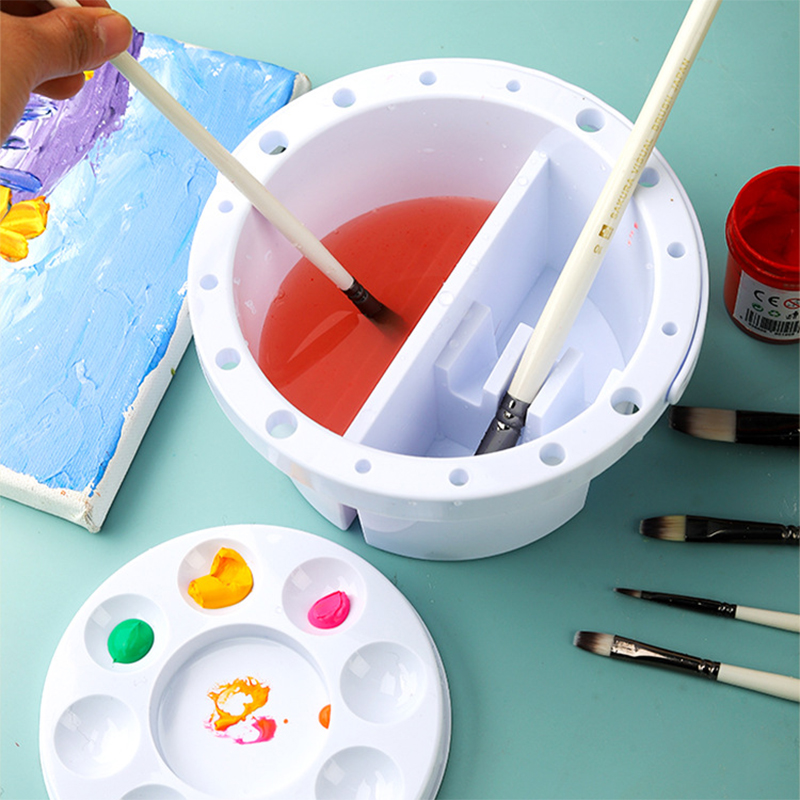 Watercolor Brush Pen - Secchio per lavatrice per pennelli 3