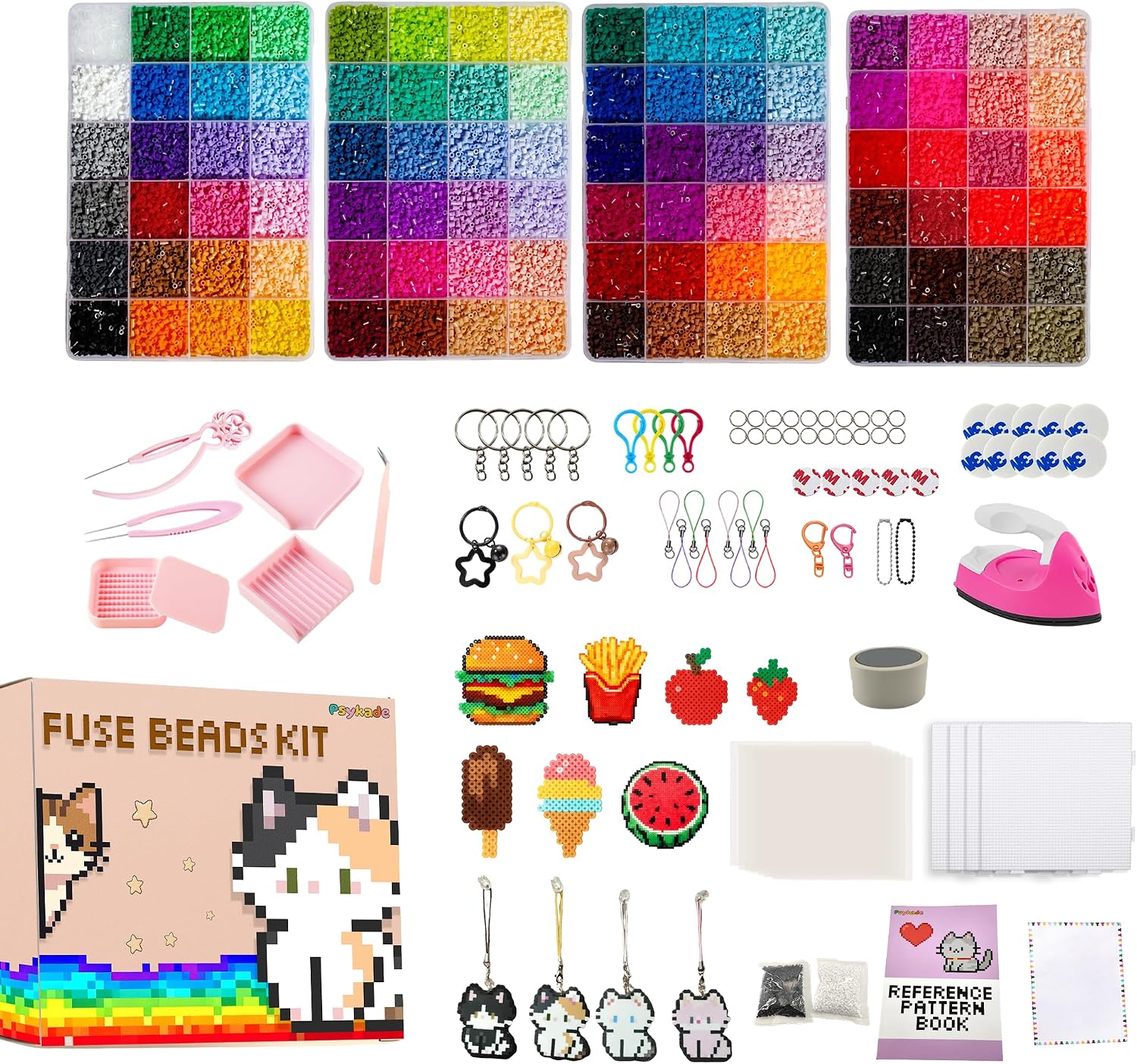 Art Craft And - Kit di Perline Fusibili - Facile