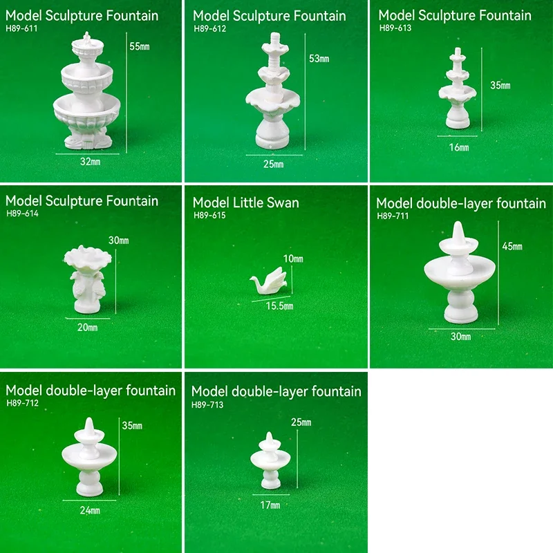 2 pezzi modello statua HO 1:87 - Art Craft For Toddlers recensione e prezzo