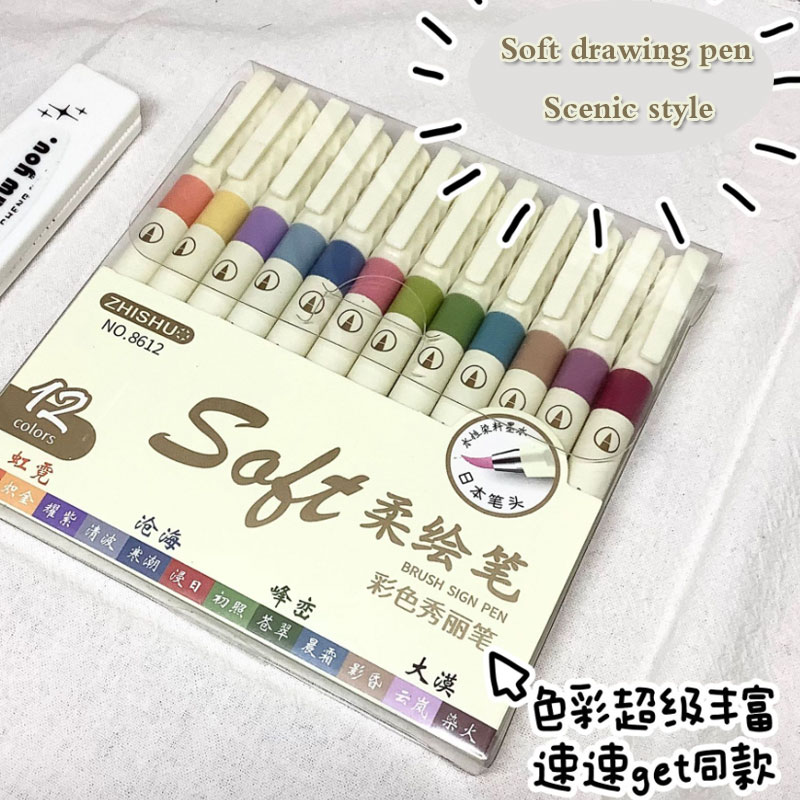 24/3 colori vintage acquerello - Watercolor Brush Pen recensione e prezzo
