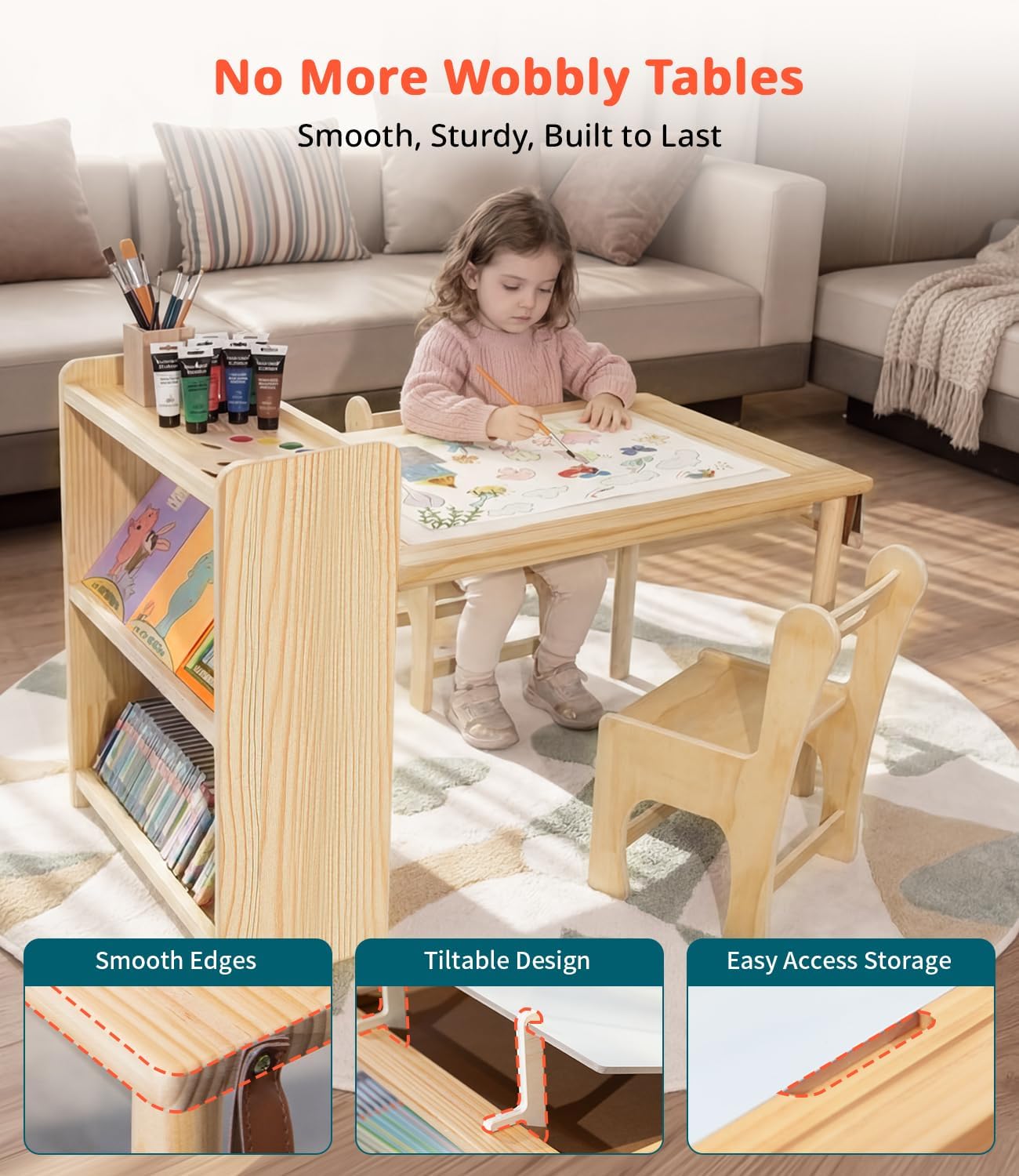 Tavolo da Disegno in Legno per - Art Craft For Toddlers recensione e prezzo