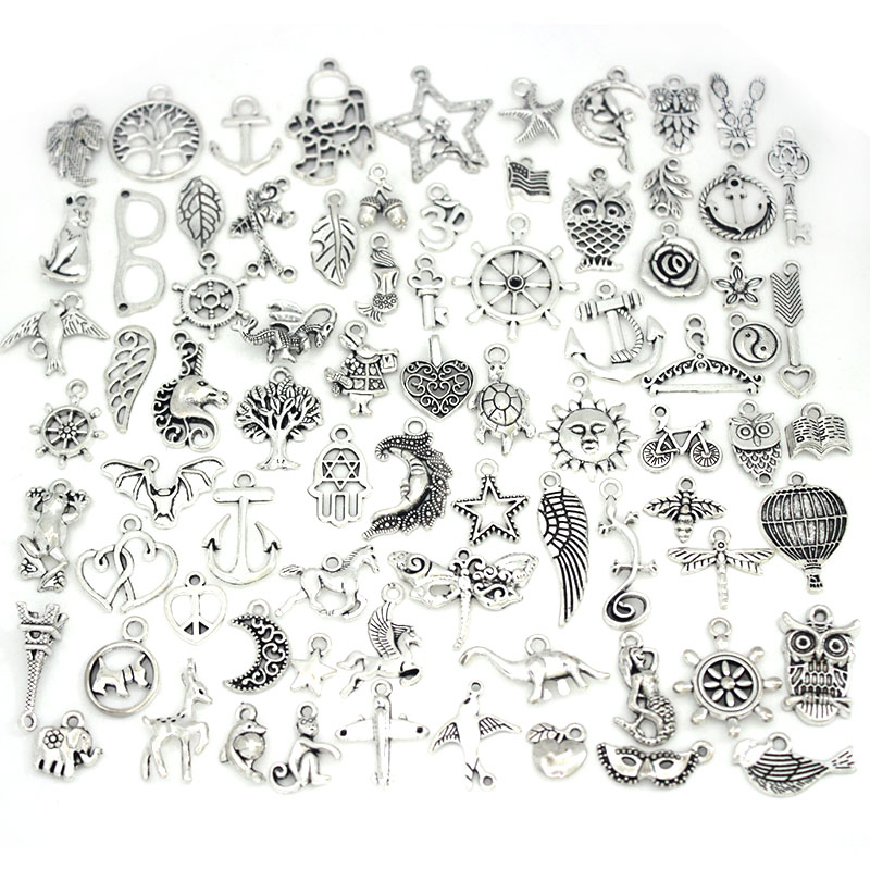 50 pz/lotto argento tibetano c - Art Craft Flower Making recensione e prezzo