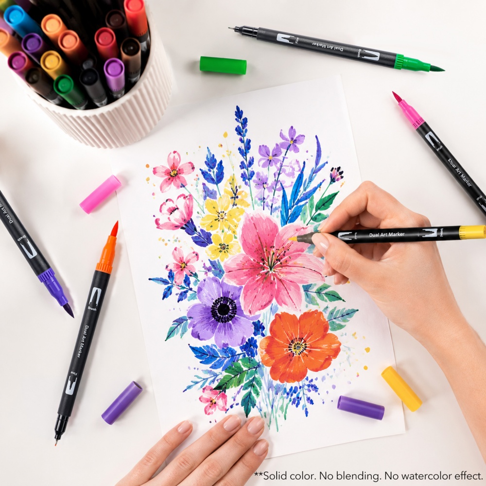 Set di 1 Pennarello a Doppia P - Watercolor Brush Pen recensione e prezzo