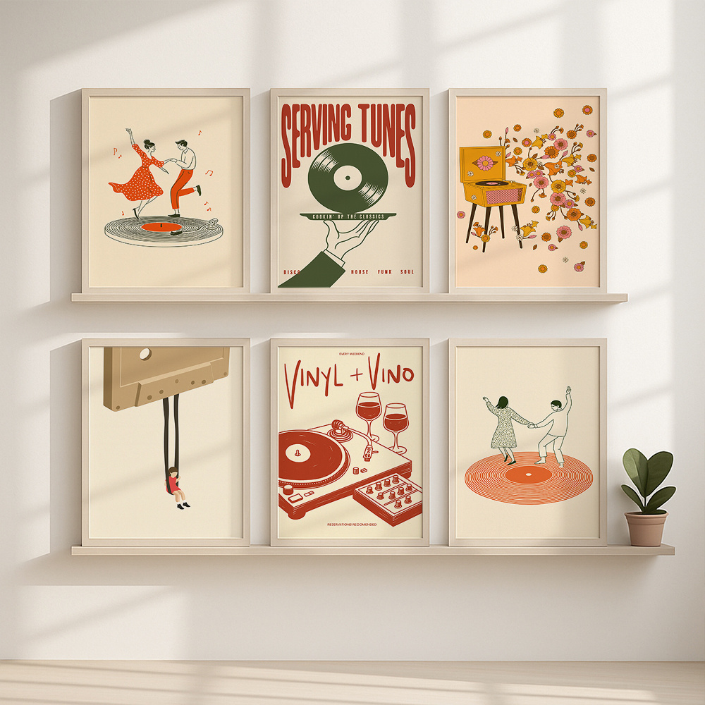 Poster su Tela Vintage con Tem - Art Craft House recensione e prezzo