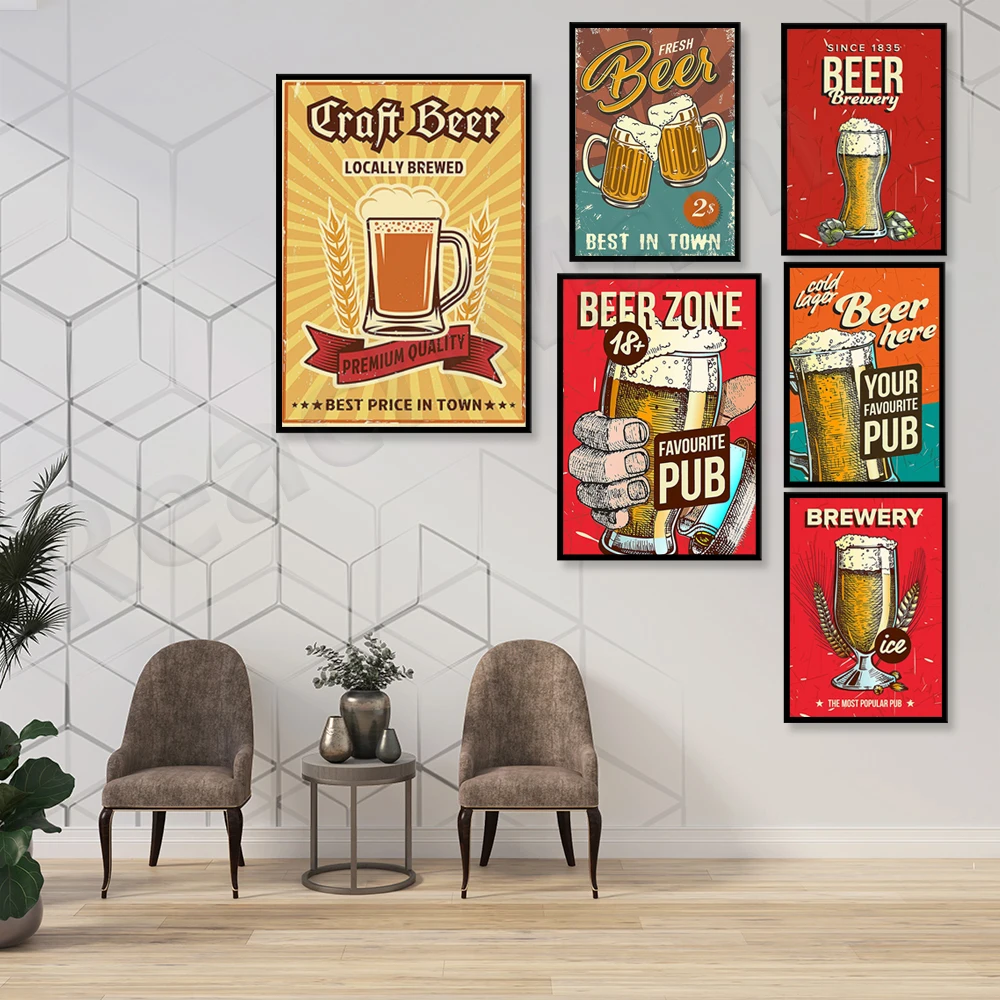 Poster del pub preferito, birr - Art Craft Decoration Ideas recensione e prezzo
