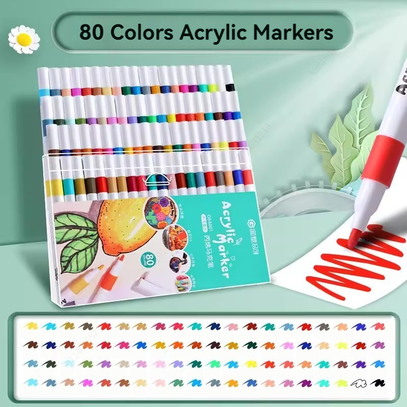 Set di 12-80 Colori Pennarelli - Art Craft For Toddlers recensione e prezzo