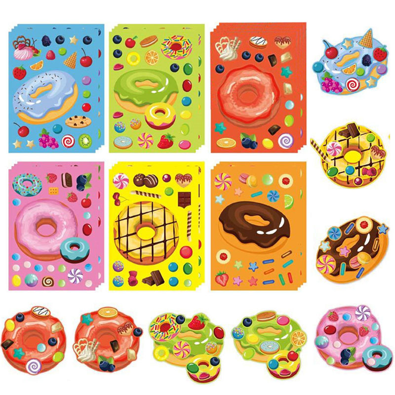 Crea un viso Adesivi a ciambel - Art Craft For Toddlers recensione e prezzo